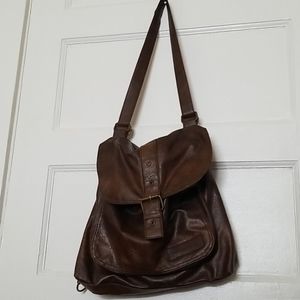 American Eagle Faux Leather Backpack